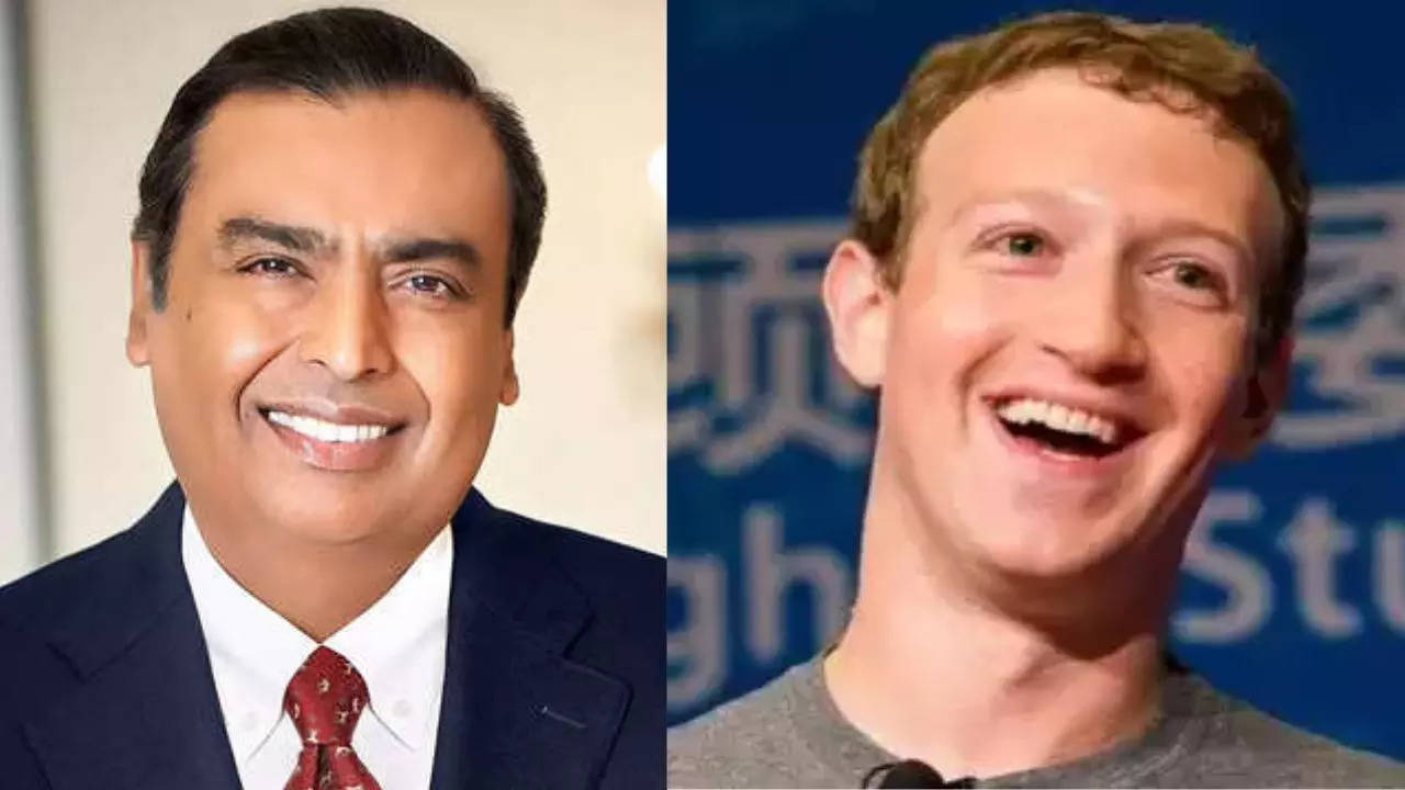 Mukesh Ambani, Mark Zuckerberg