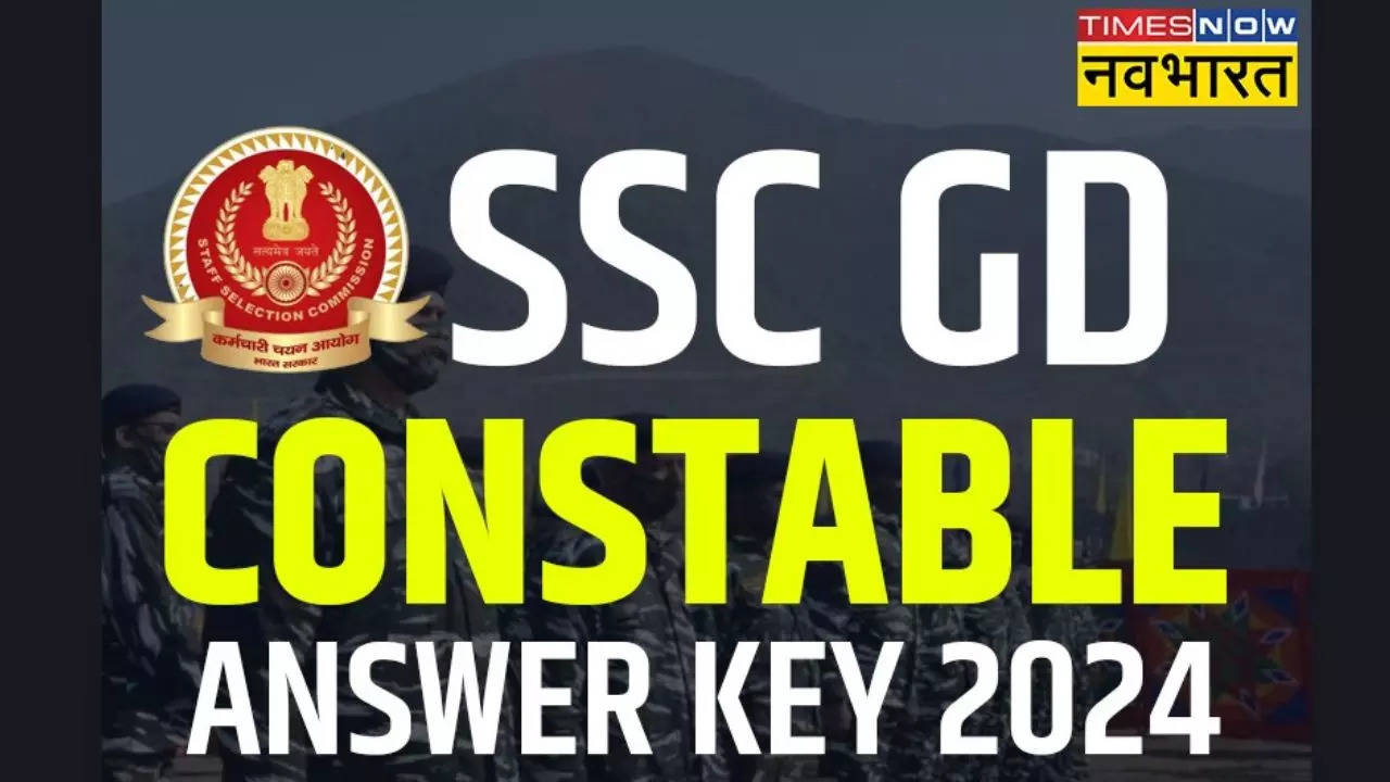 SSC GD Constable Answer Key 2024