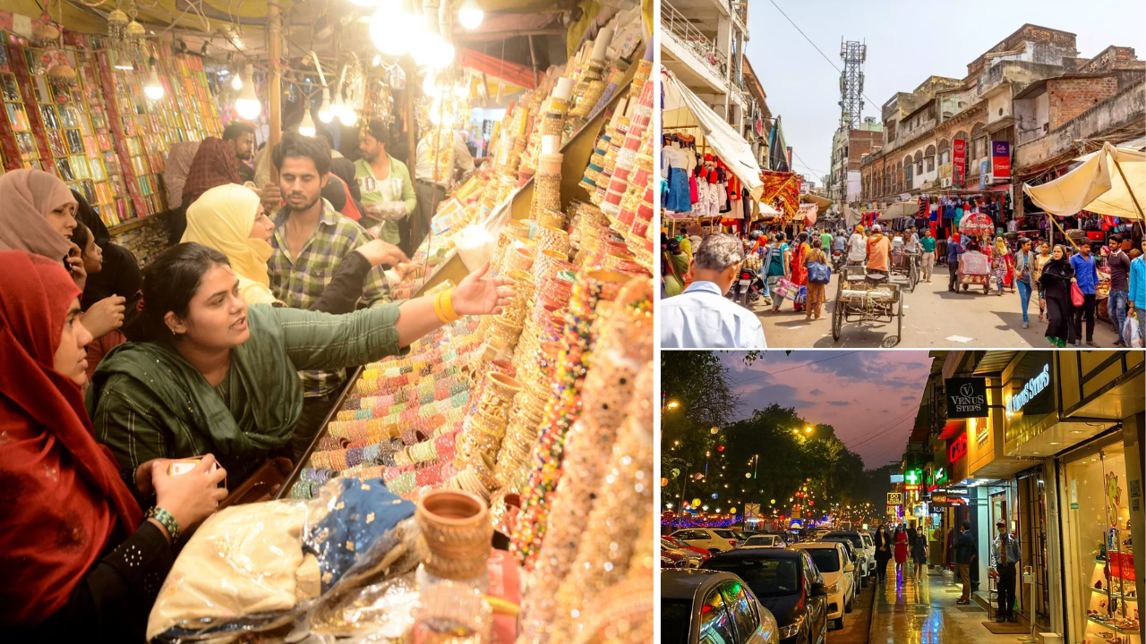 Eid 2024, shopping market in delhi, cheap chandni chowk, khan market