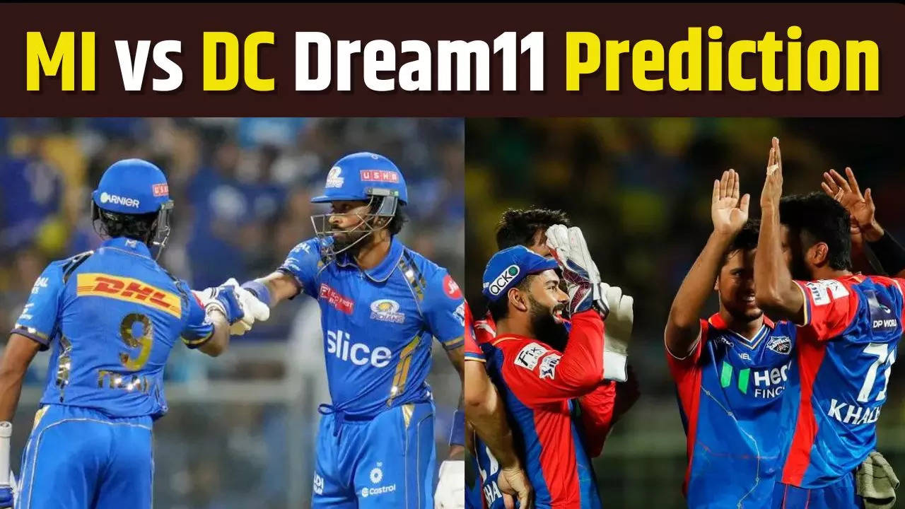 MI vs DC Dream11 Prediction, MI vs DC, MI vs DC dream11, MI vs DC dream 11 prediction, MI vs DC Match Live, MI vs DC News, MI vs DC Updates, MI vs DC Latest Updates, MI vs DC Dream11 Fantasy Tips, Dream11 Latest News, Mumbai Indians vs Delhi Capitals live match, Mumbai Indians vs Delhi Capitals match information, Mumbai Indians vs Delhi Capitals info, Mumbai Indians vs Delhi Capitals match details, Mumbai Indians vs Delhi Capitals Live Match, MI vs DC, MI vs DC Live Match, MI vs DC Live match online, Dream11 Latest, MI vs DC Dream11 Prediction Captain and Vice-Captain, MI vs DC Dream11 Prediction Backups,