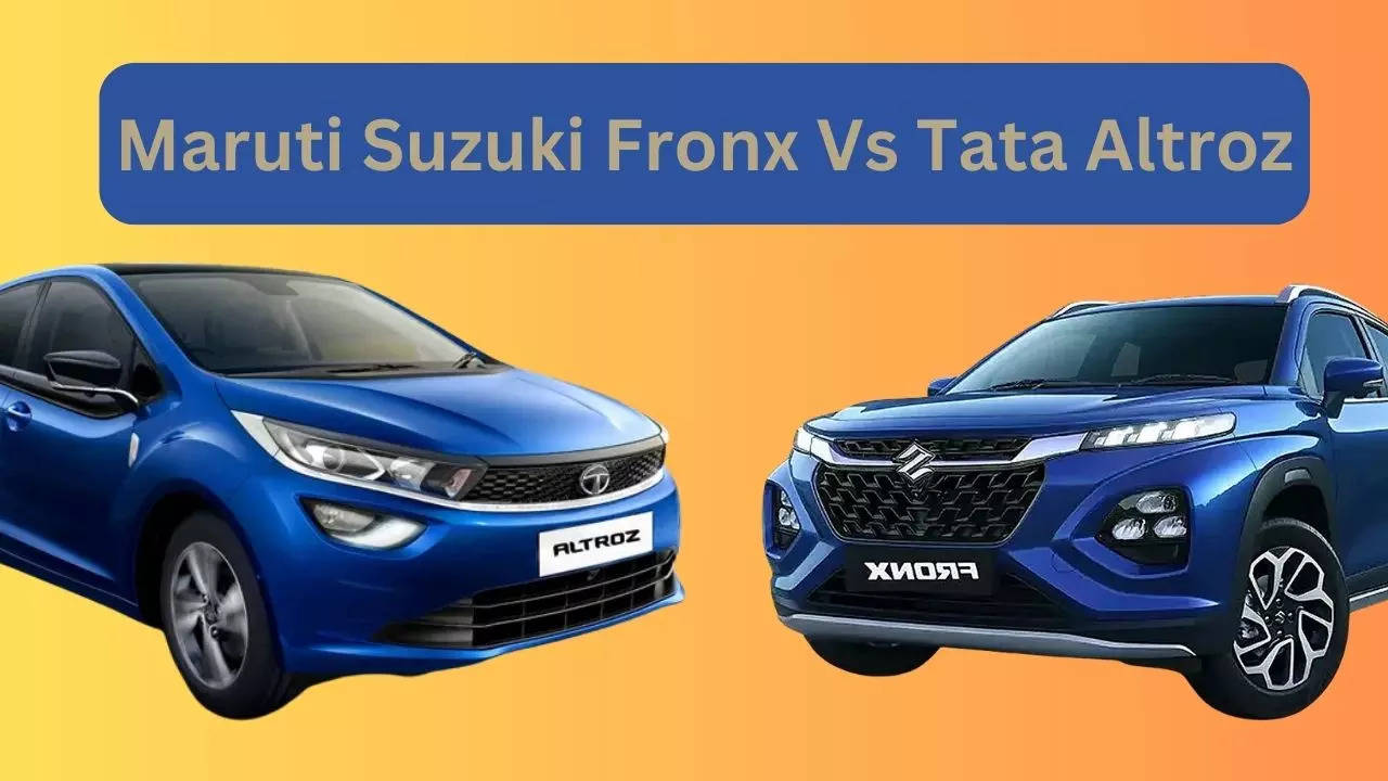 Maruti Suzuki Fronx Vs Tata Altroz