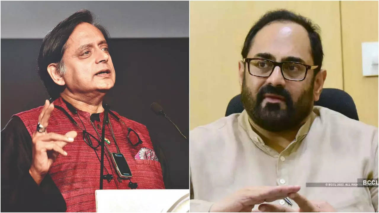 Shashi Tharoor - Rajeev Chandrashekhar