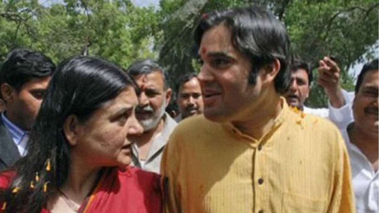 Maneka and Varun Gandhi