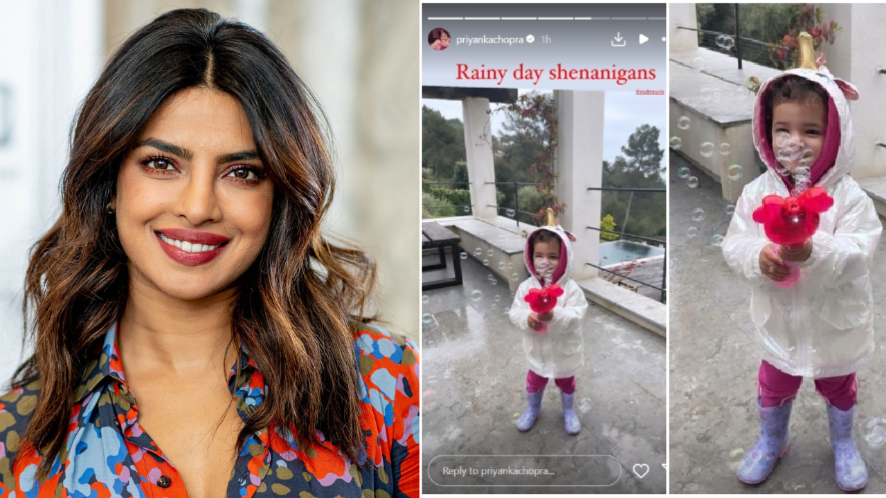 Priyanka Chopra Shares Malti Marie photos