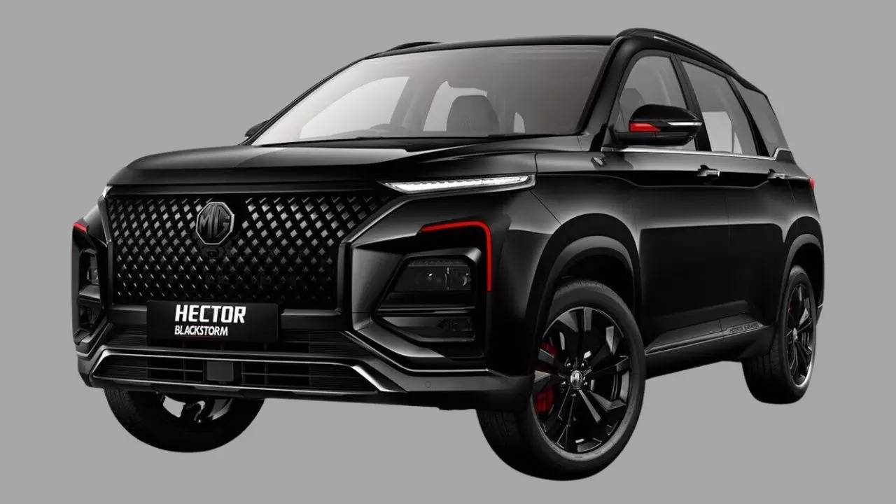 MG Hector Blackstorm Edition Launched In India