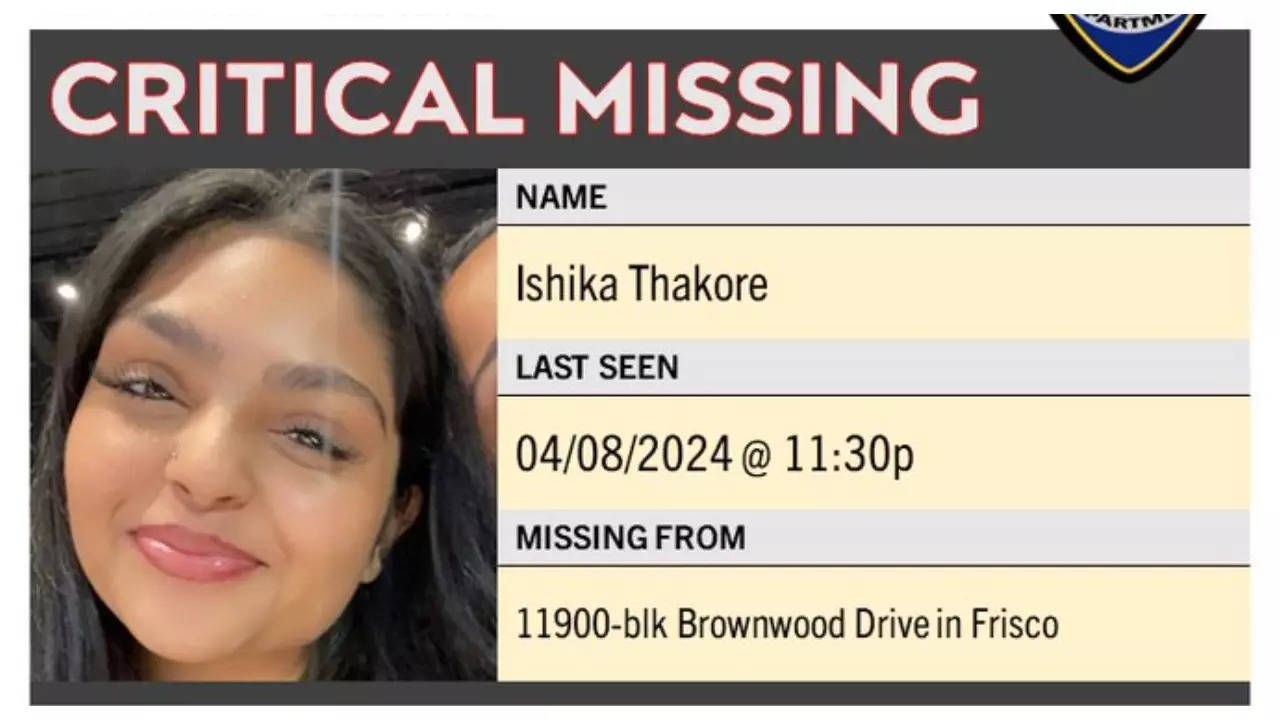 Missing Indian American Student