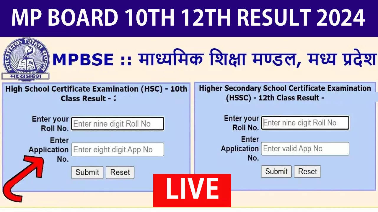 MP Board 10th 12th Result 2024 Date and Time