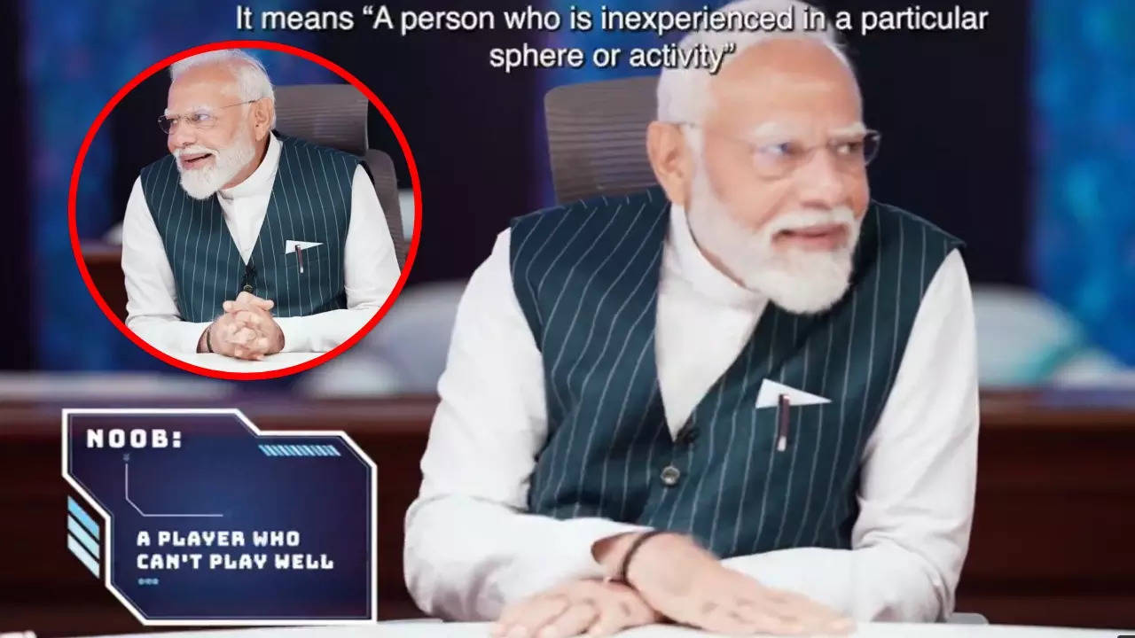 PM Modi on NOOB