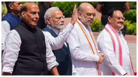 BJP Manifesto: आज आएगा बीजेपी घोषणा पत्र, समृद्ध भारत समेत जानें किन  मुद्दों पर हो सकता है केंद्रित - BJP manifesto will come today bjp  president jp nadda rajnath singh and amit