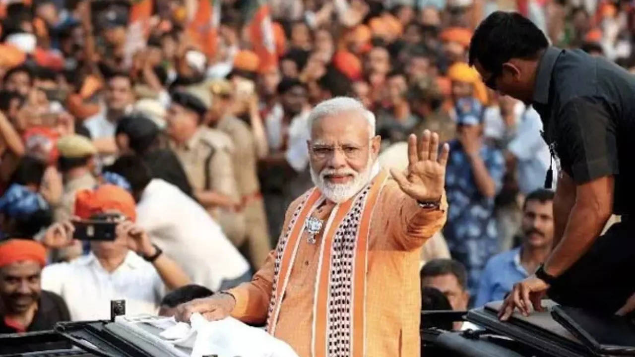 PM Modi's Road Show in Karnataka