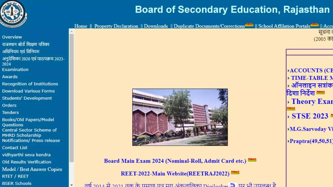 RBSE Rajasthan Board 12th Result 2024 Date, Kab Aayega