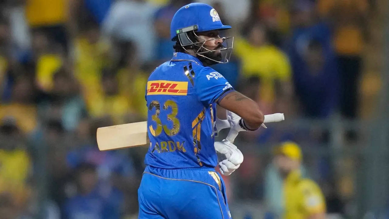 CSK vs MI, Hardik Pandya