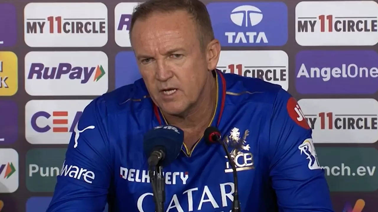 RCB Coach Andy Flower