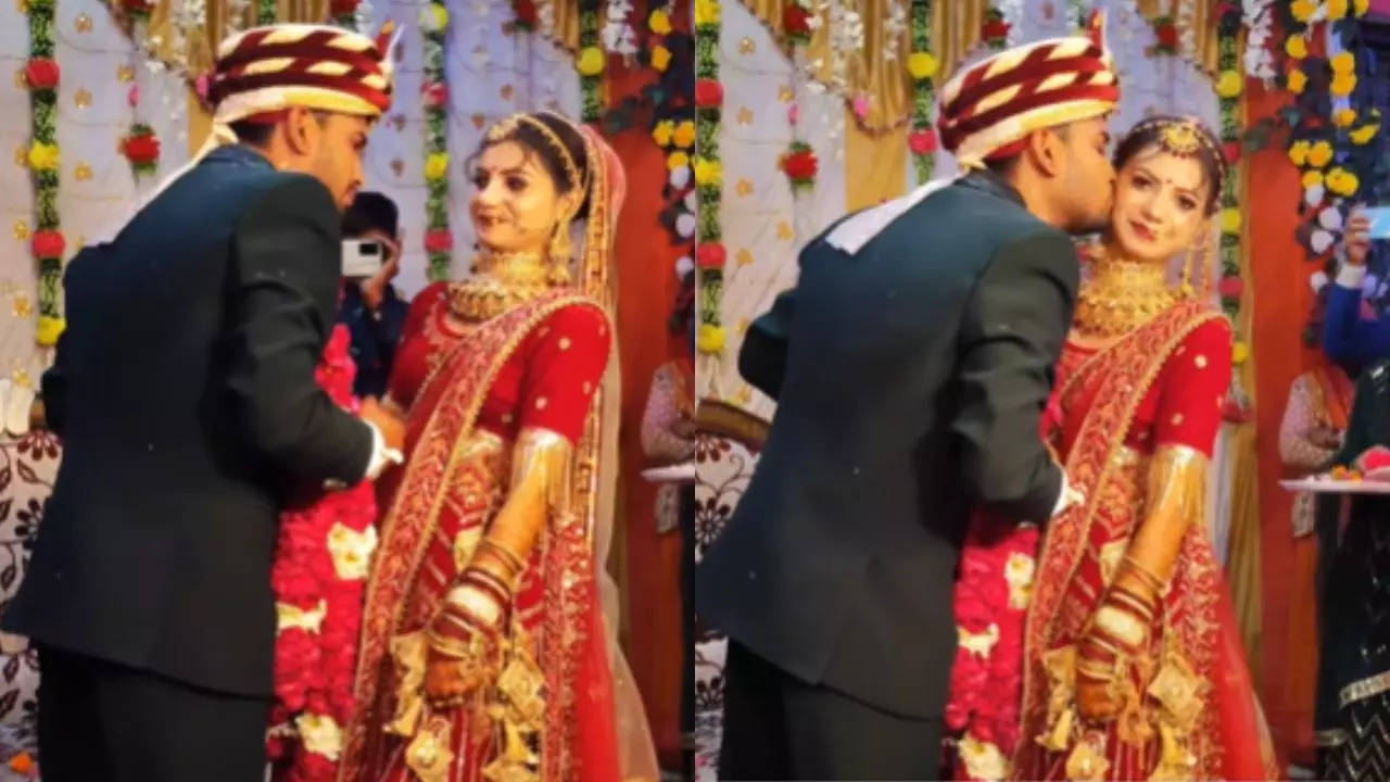 Dulha Dulhan Kissing Video