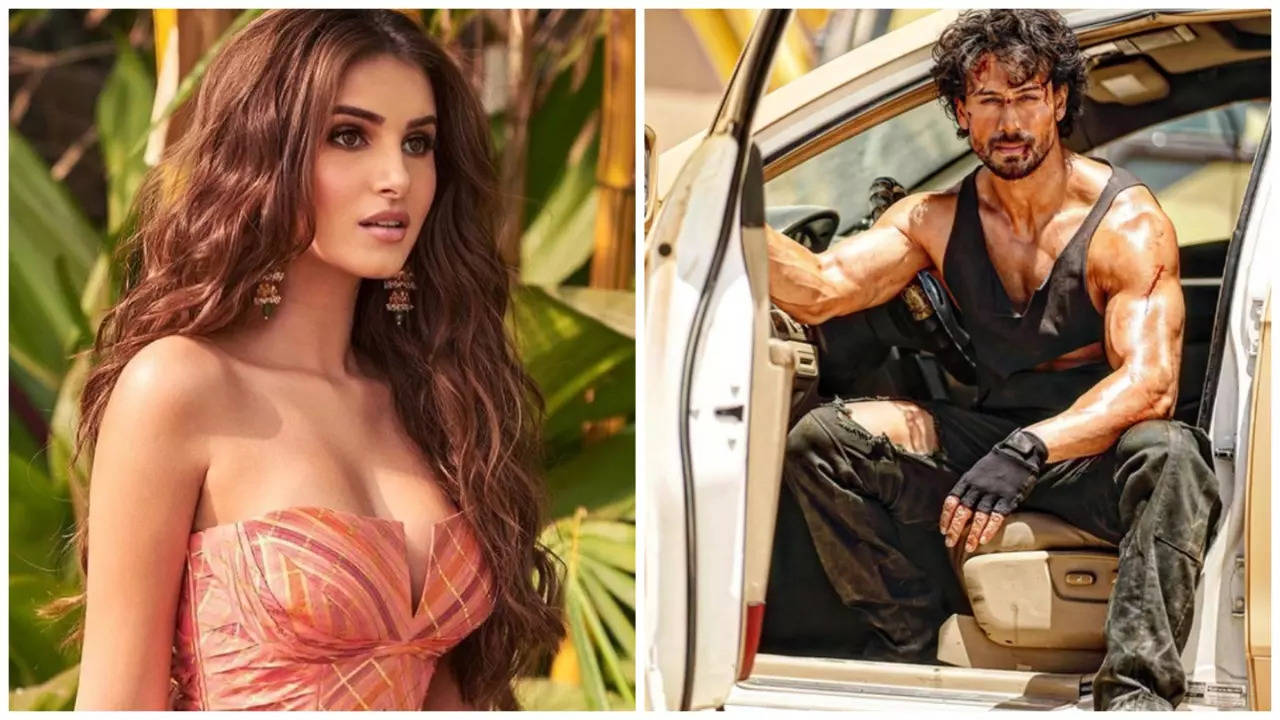 Tara Sutaria and Tiger Shroff