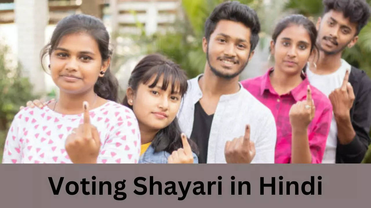 Voting Shayari in Hindi