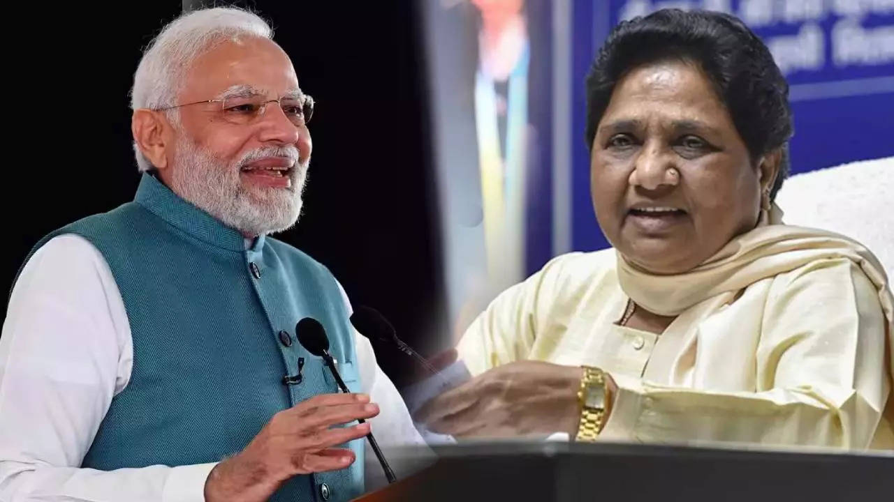 PM Modi and Mayawati