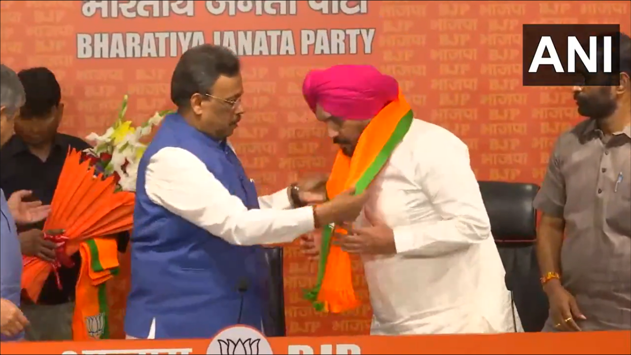 Tajinder bittu joins BJP