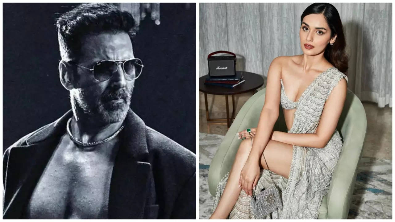 Akshay Kumar and Manushi Chhillar