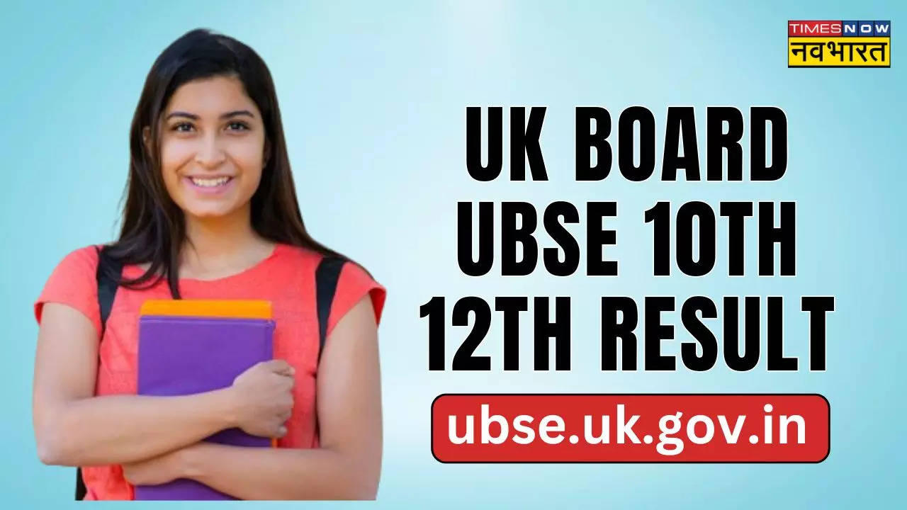 UK Board UBSE 10th 12th Result 2024