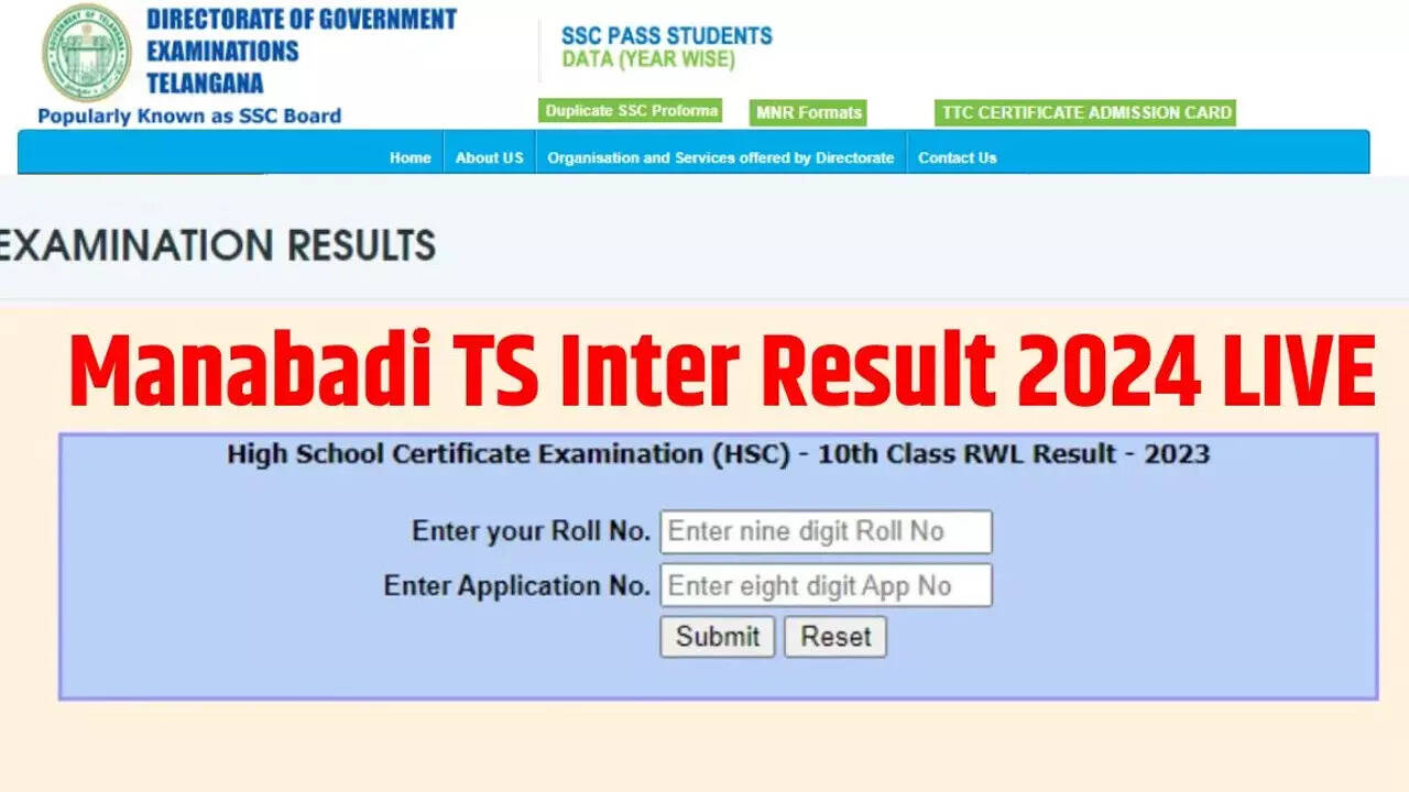 TS Intermediate Results 2024 Live Updates, ts intermediate results 2024 manabadi  tsbie.cgg.gov.in