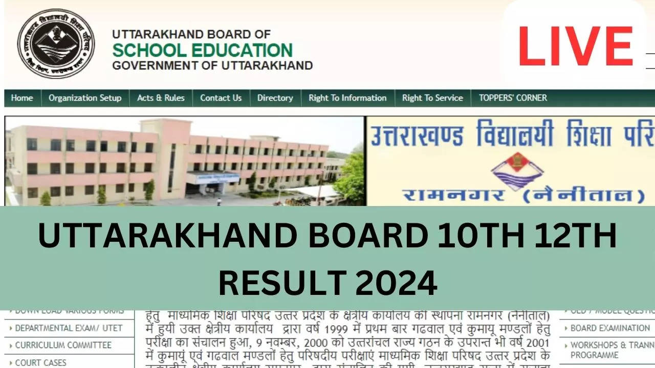 ubse.uk.gov.in, Uttarakhand Board 10th 12th Result 2024 DECLARED: आ गया उत्तराखंड बोर्ड 10वीं 12वीं रिजल्ट, यहां सबसे पहले करें चेक