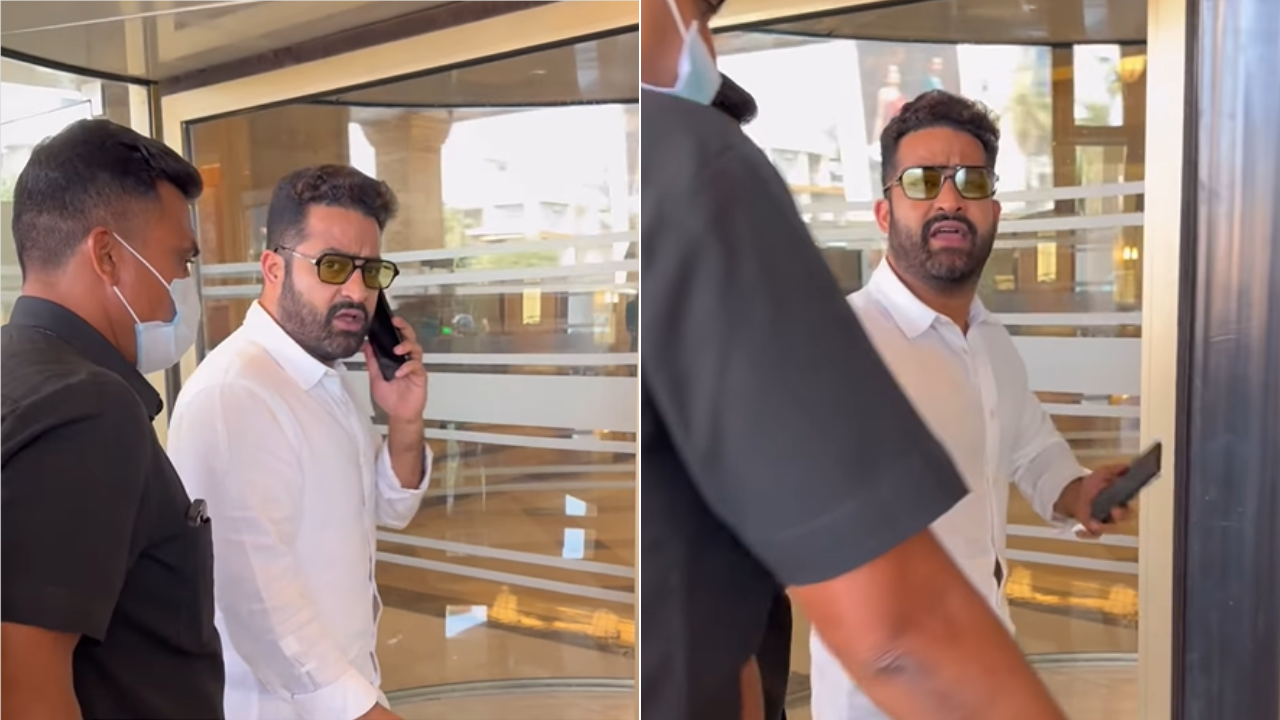 War 2 Star Jr NTR Angry on Paparazzi