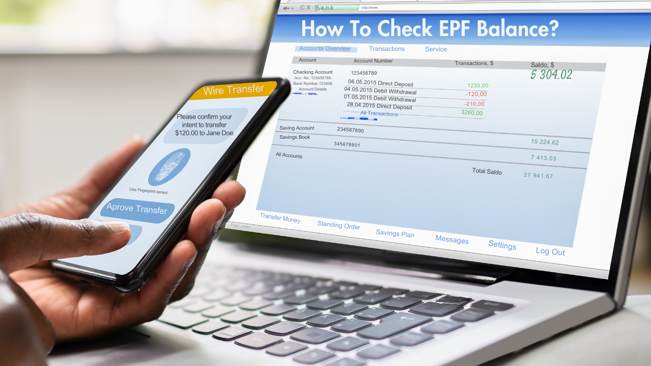 How to check PF Account Balance