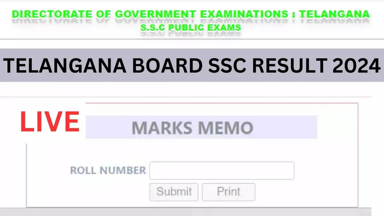 TS SSC Results 2024: जारी हुआ तेलंगाना बोर्ड एसएससी रिजल्ट, इन वेबसाइट्स पर चेक करें मार्क्स