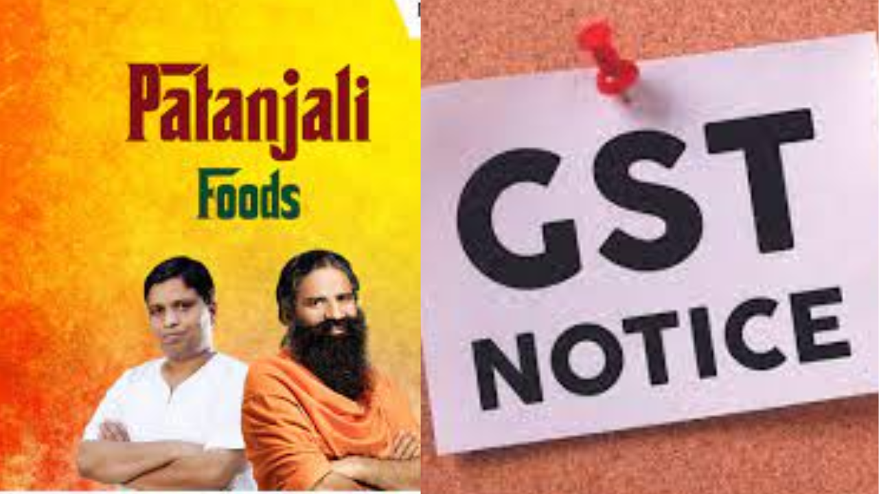 patanjali foods gst notice