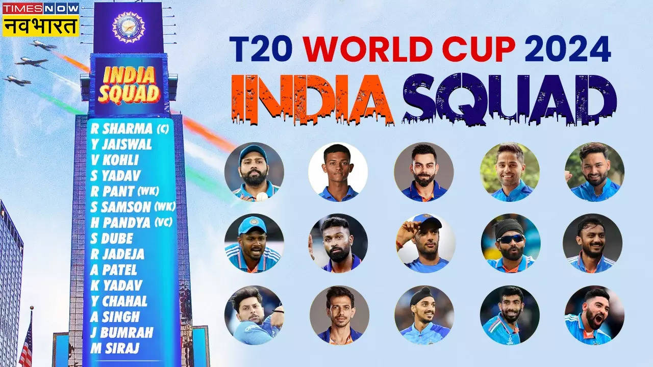 Team India T20 World Cup 2024 Squad