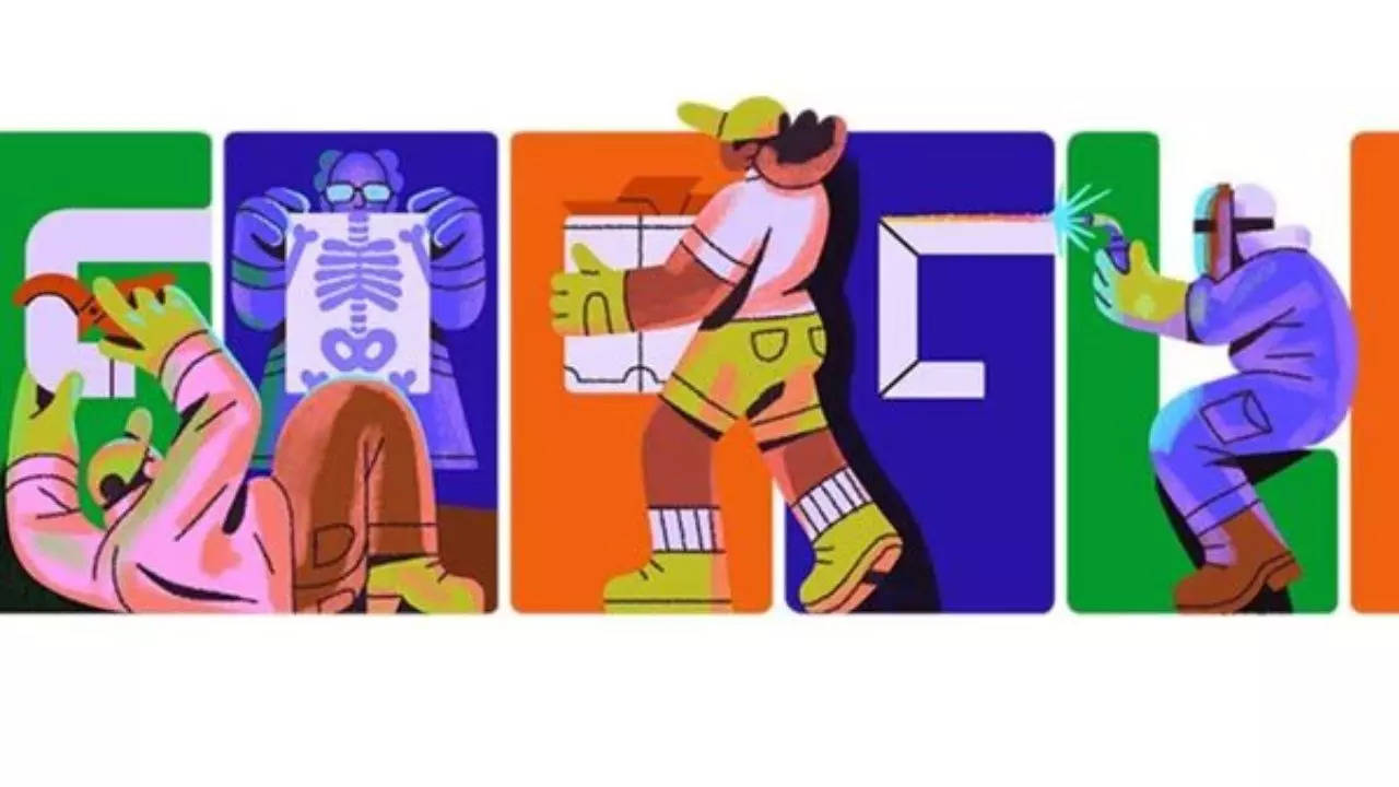 Google Doodle On International Labour Day