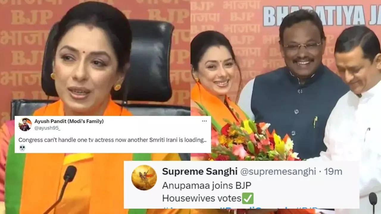 Fans React on Anupama Join BJP Party