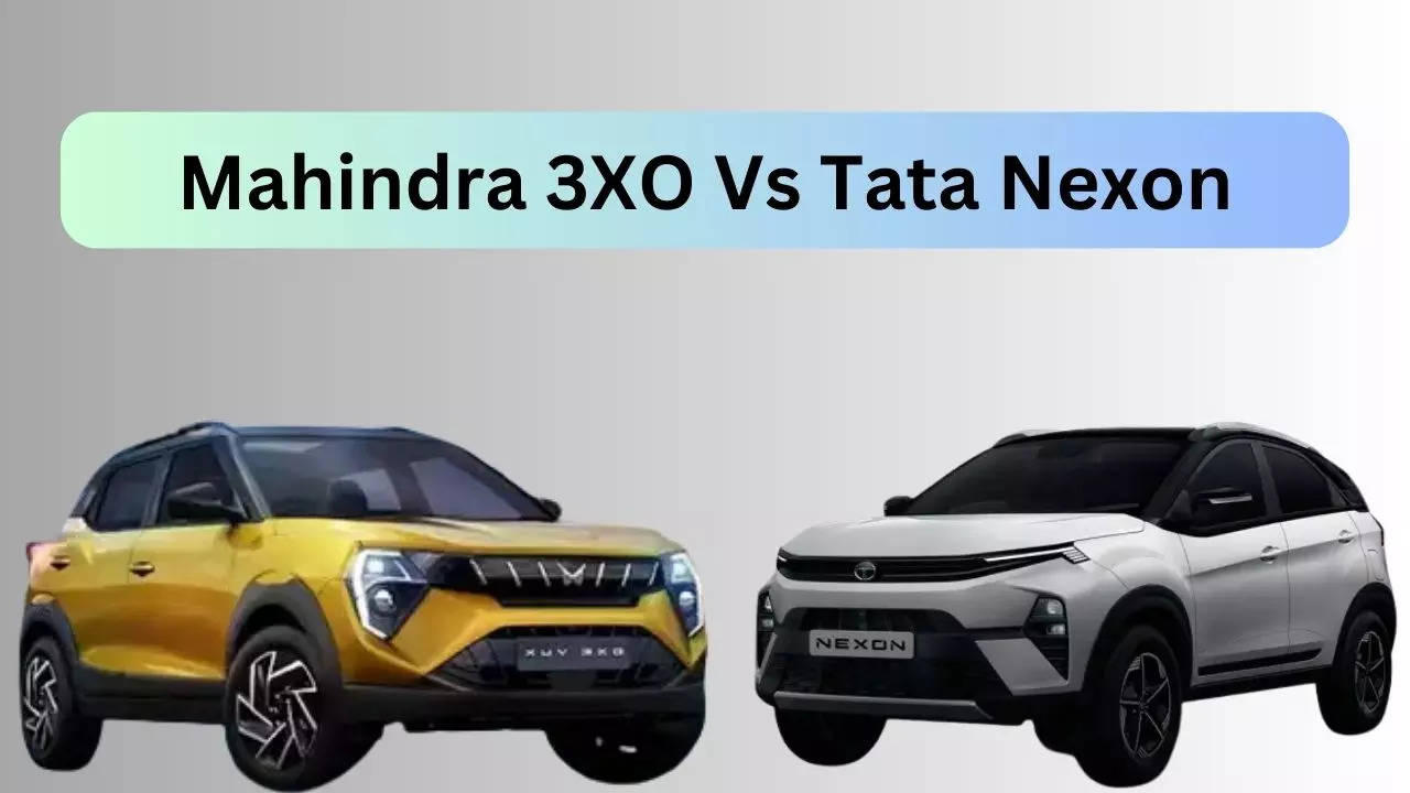 Mahindra 3XO Vs Tata Nexon What Is Difference Check Here | Times Now ...