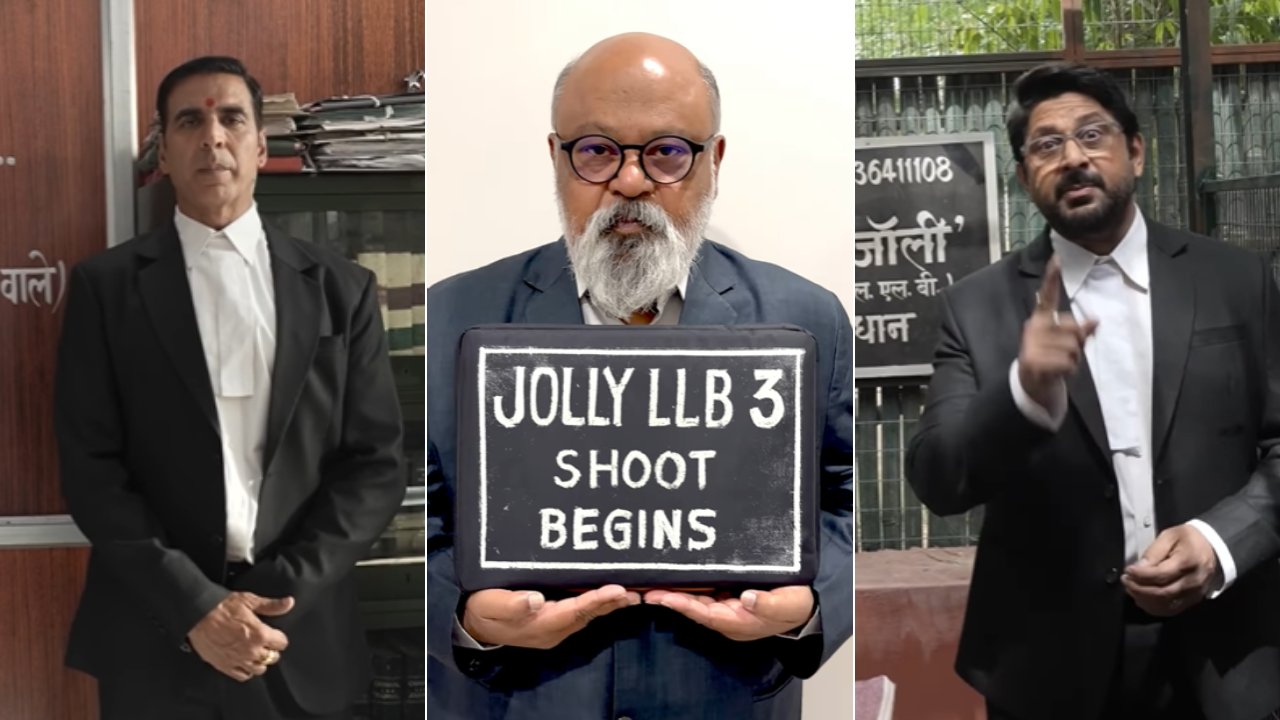 Akshay Kumar-Arshad Warsi Jolly LLB 3 Shooting Video