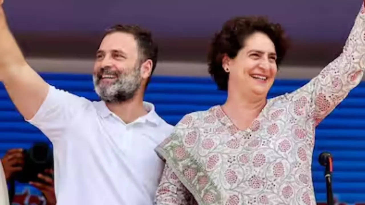 rahul and priyanka gandhi