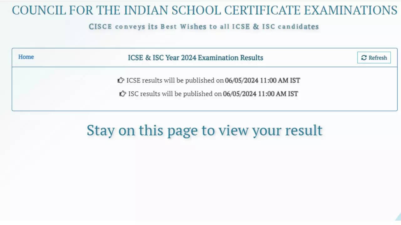 CISCE ICSE 10th 12th Results 2024 