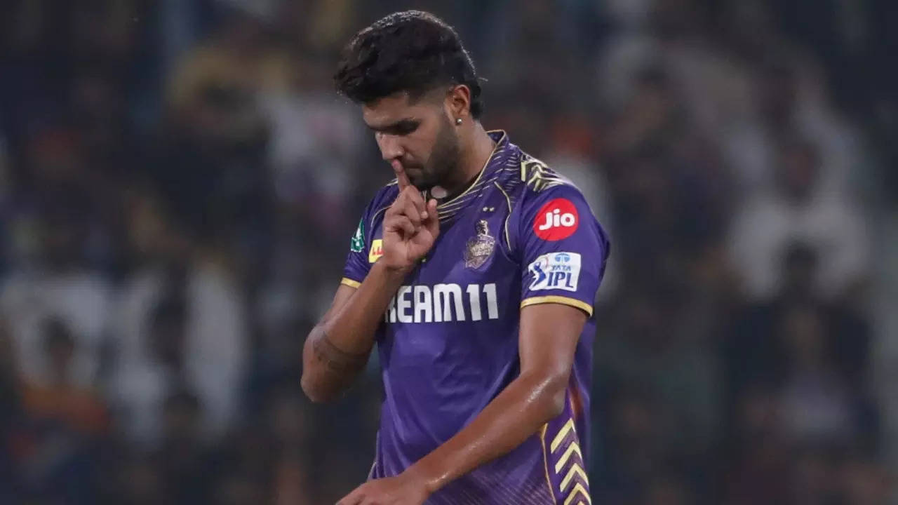 LSG vs KKR, IPL 2024, Harshit Rana Hush Wicket Celebration