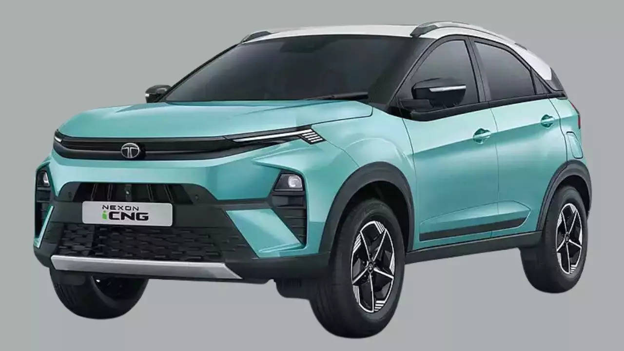 New Tata Nexon iCNG Spotted Testing