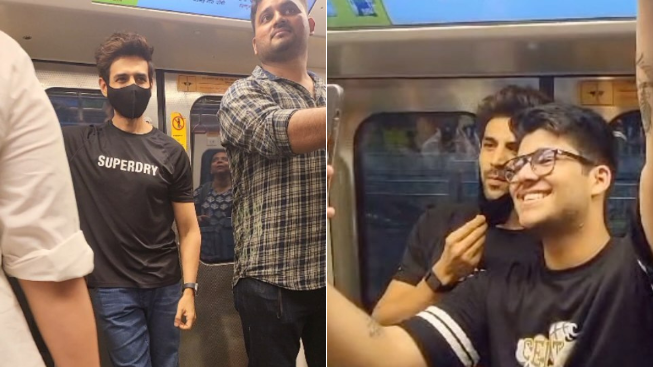 Kartik Aaryan In Metro Video