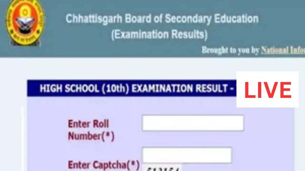 CGBSE.nic.in, CGBSE Chhattisgarh Board 10th 12th Result 2024 LIVE: छत्तीसगढ़ बोर्ड 10वीं और 12वीं के नतीजे, कम नंबर पर आने पर यह जान लेें