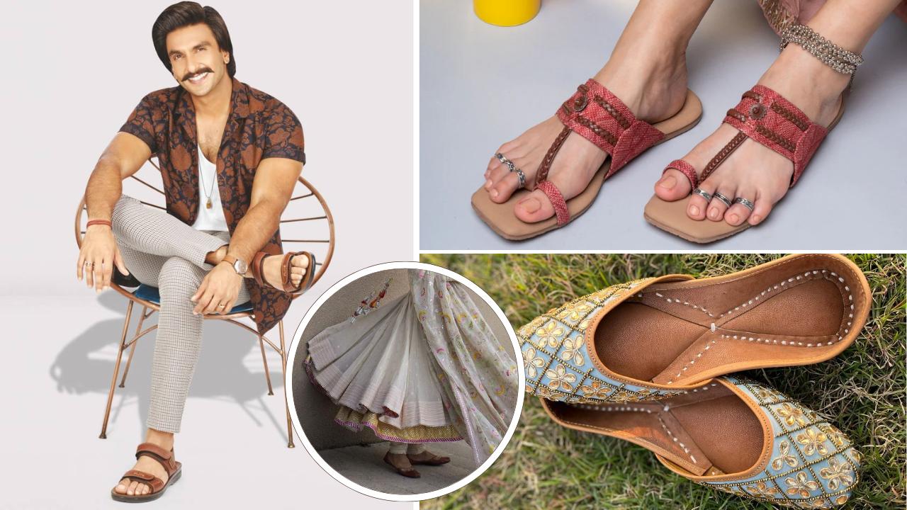 Traditional Footwear's of India, state wise footwear of india, evolution of footwear