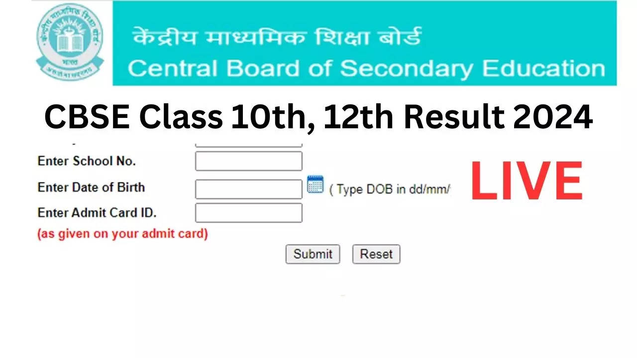 CBSE Class 10th 12th Result 2024, cbse xii result 2024 Out Today Check