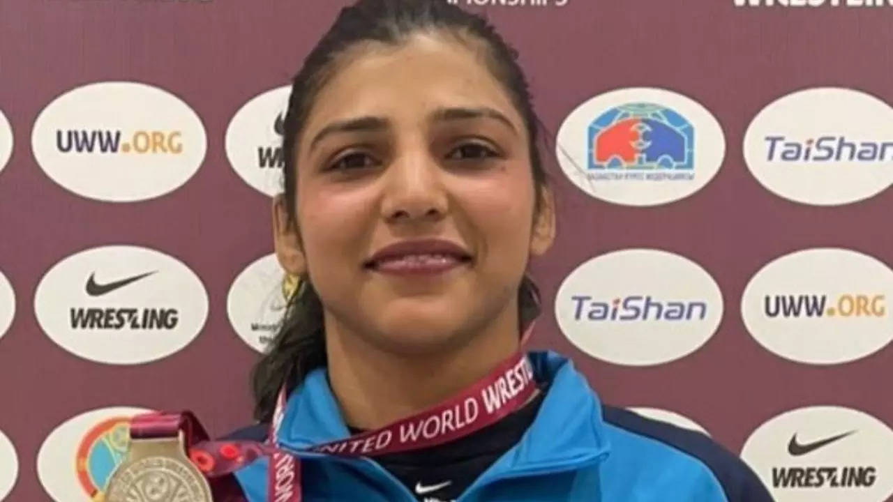 Nisha Dahiya, Nisha Dahiya, Nisha Dahiya earns Paris Olympic 2024 Quota, Paris Olympic 2024 Quota, Nisha Dahiya earns India fifth quota, Paris Olympic 2024, Paris Olympic 2024 Quota, Olympic Games women's wrestling, Olympic Games,  women's wrestling,