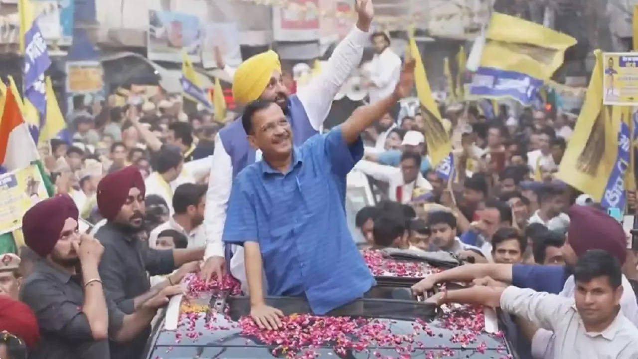 kejriwal road show