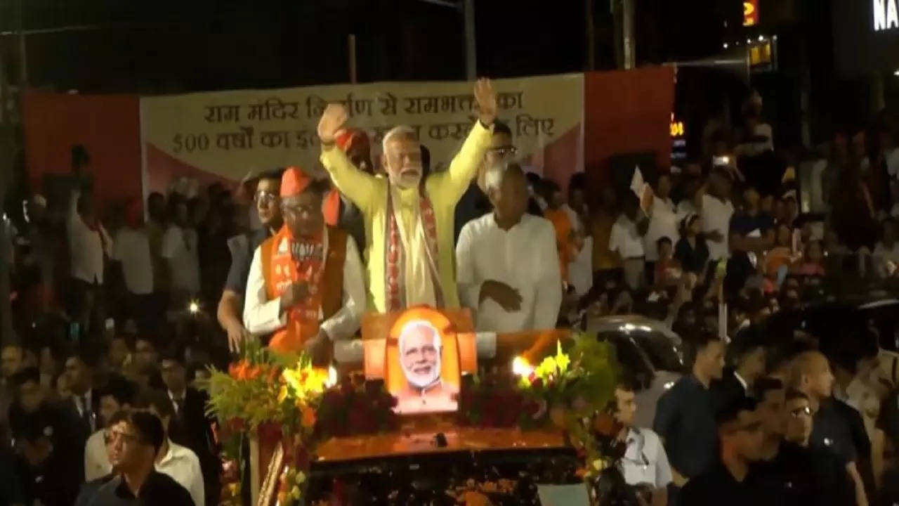 PM Modi Patna Road Show