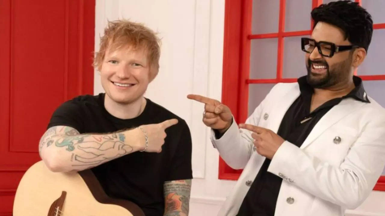 ED Sheeran in The Great Indian Kapil Show