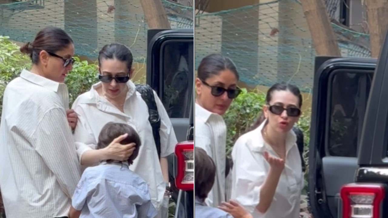 Taimur-Karisma Kapoor Viral Video