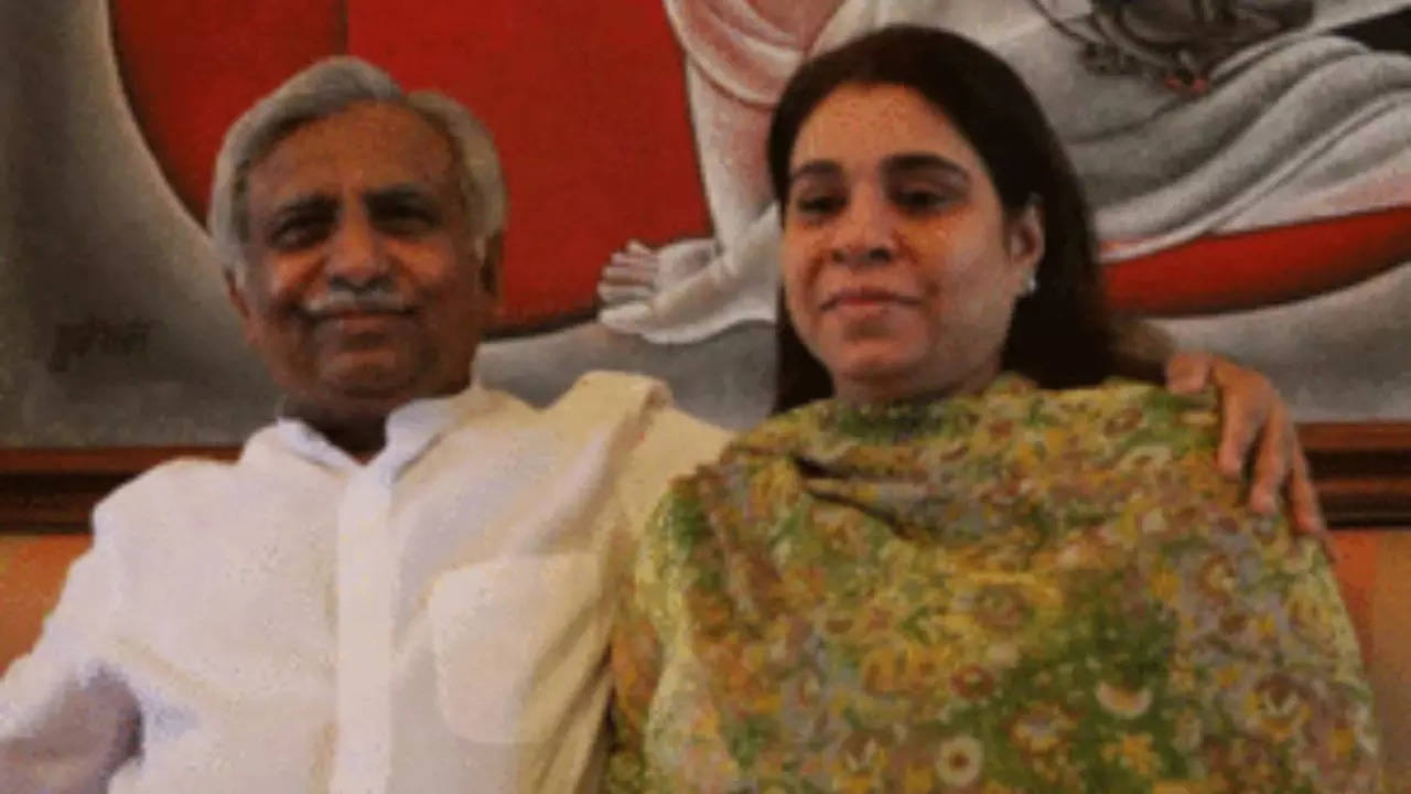 Naresh Goyal and Anita Goyal (File Pic)