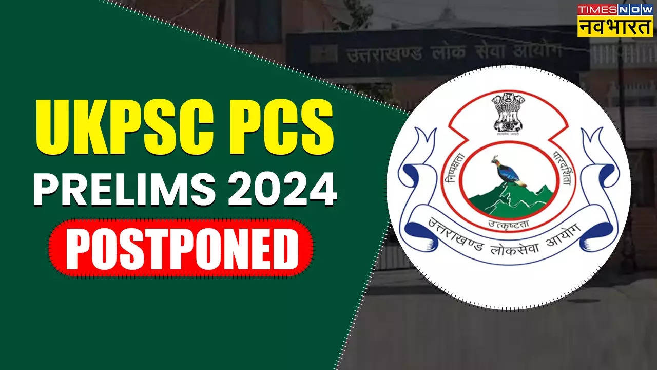 UKPSC Exam Postponed.